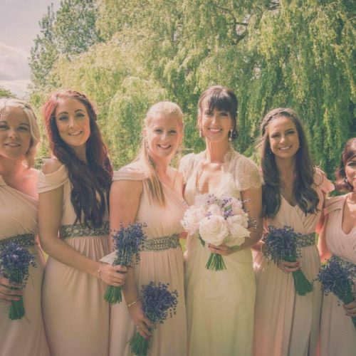Emily and Bridesmaids