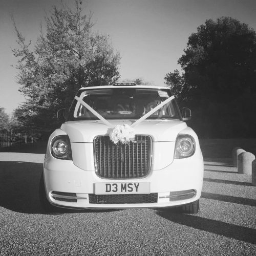 Traditional London Wedding Taxis